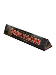 Продуктови Категории Шоколади Toblerone Швейцарски черен шоколад с мед и бадемова нуга (10%) 360 гр